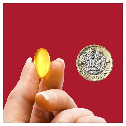 Seven Seas Cod Liver Oil High Strength Gelatine Free Omega-3 Caps