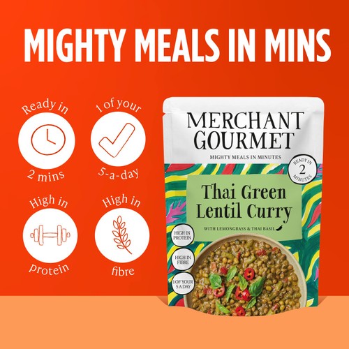 Merchant Gourmet -  Lentil Thai Green Curry 