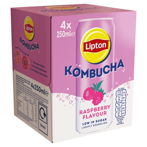 Lipton Raspberry Kombucha