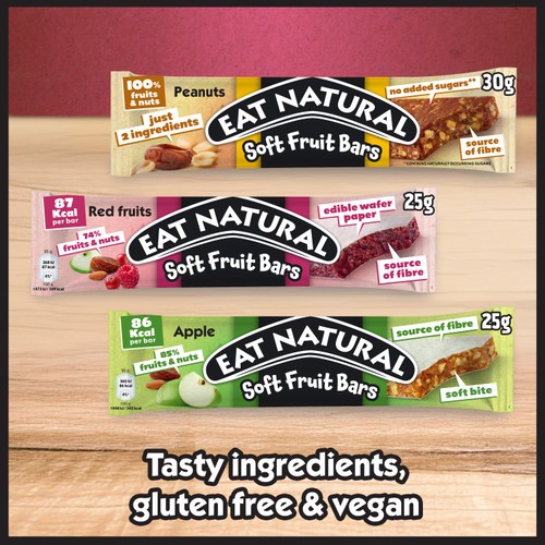Eat Natural Peanut & Date Soft Fruit Bars
