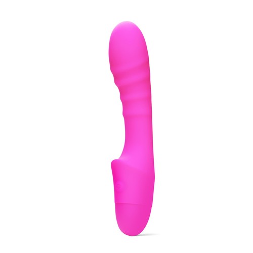 So Divine Pash Ribbed Vibrator Pink