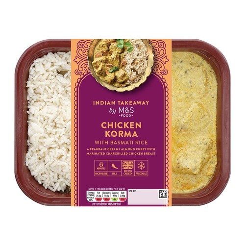 M&S Chicken Korma with Basmati Rice