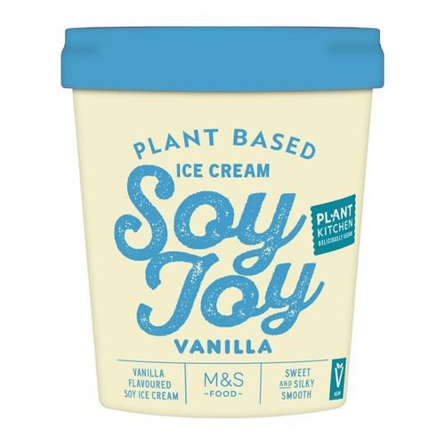 M&S Plant Kitchen Vanilla Soy Joy Ice Cream