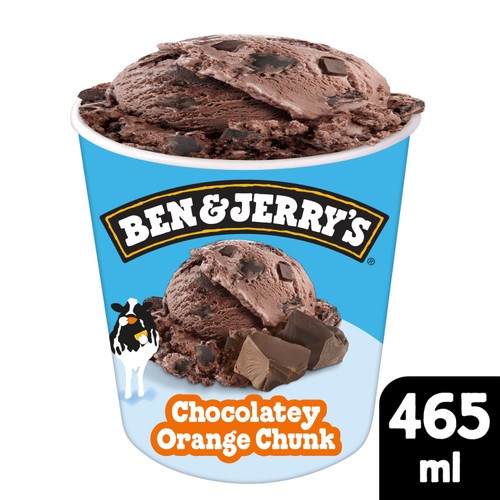 Ben & Jerry's Chocolatey Orange Chunk Ice Cream Tub