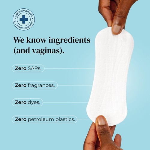 Mooncup Panty Liners, Zero Irritants, Vagina Approved