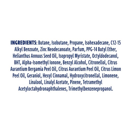 Sure Women Whole Body Fresh Citrus Deodorant