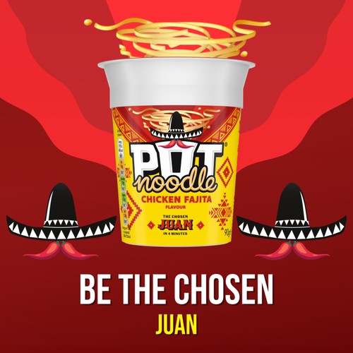 Pot Noodle Chicken Fajita