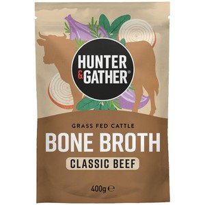 Hunter & Gather Grass-Fed Bone Broth Classic Beef