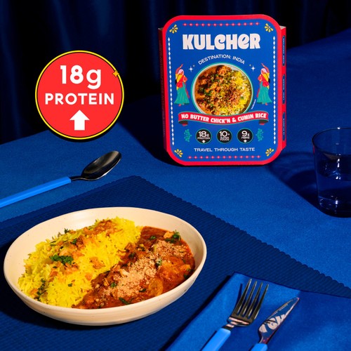 Kulcher No-Butter Chick'n with Cumin Rice