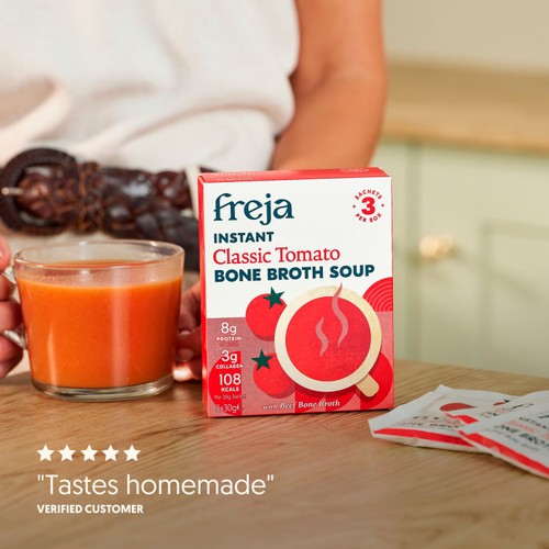 Freja Instant Classic Tomato Bone Broth Soup