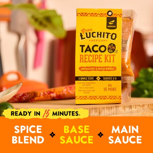Gran Luchito 'Aromatic &  Bold' Easy Birria Taco Recipe Kit