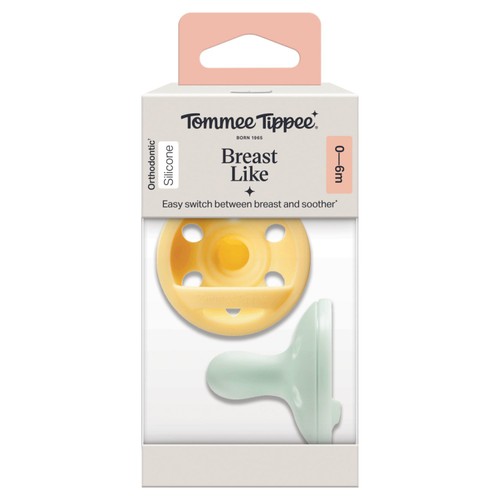 Tommee Tippee Breastlike Soothers 0-6m