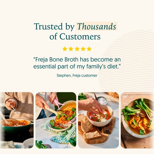 Freja Rich Chicken Cooking Bone Broth