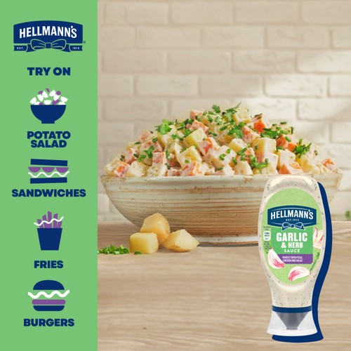 Hellmann's Garlic & Herb Sauce