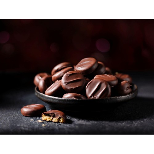 M&S Outrageously Chocolatey Dark Chocolate Gingerbread Mini Biscuits