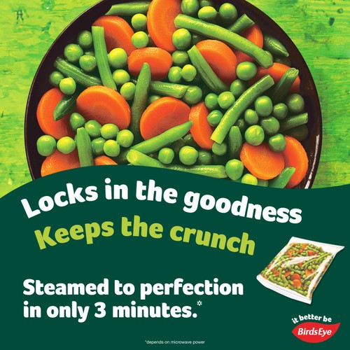 Birds Eye Steamfresh 4 Garden Mix Steam Bags
