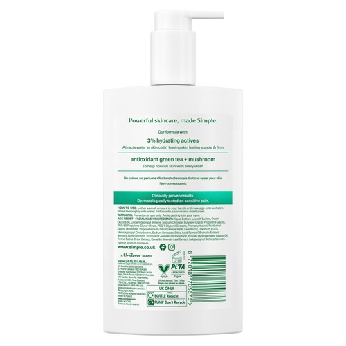 Simple Age Resist+ Facial Wash