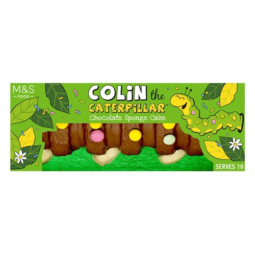 M&S Colin The Caterpillar Cake