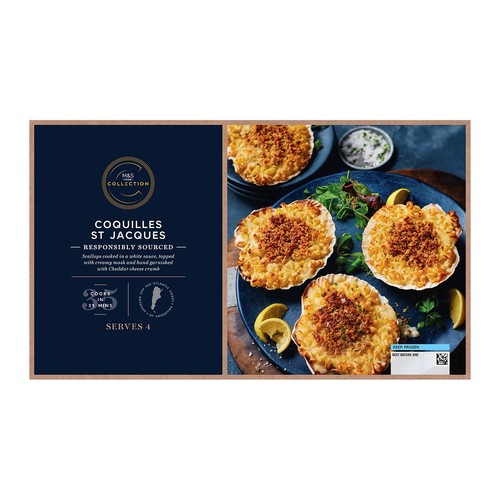 M&S Coquilles Saint Jacques