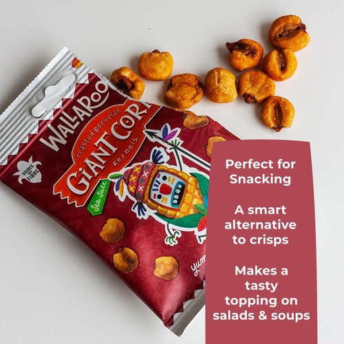 Wallaroo Roasted Peruvian Giant Corn Kernels