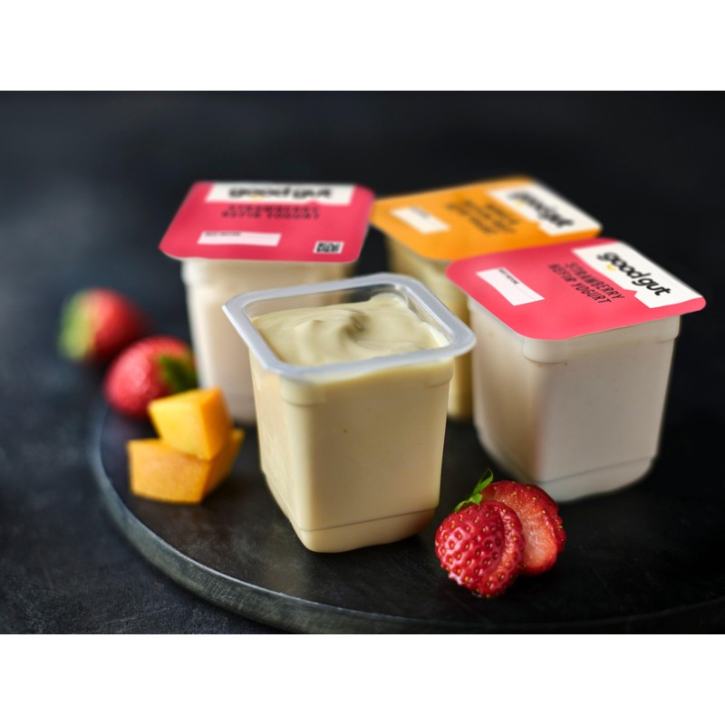 Good Multipack M&S Good Gut Mango & Passion Fruit and Strawberry Kefir Yogurts ...
