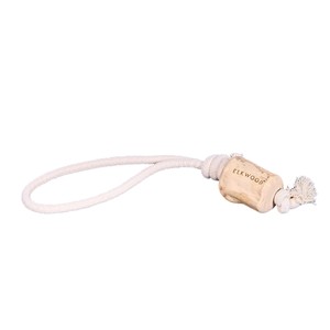 Elkwood Coffee Wood Double Rope Dog Toy