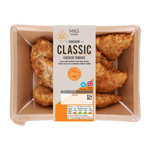 M&S Crispy Breaded Chicken Tenders