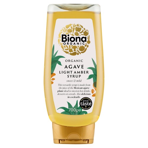 Biona Squeezy Organic Light Agave Syrup