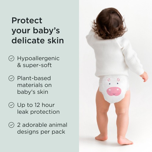 Kit & Kin Hypoallergenic Nappy Pants Size 4 (9-15kg)