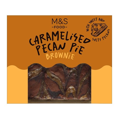 M&S Caramelised Pecan Pie Brownie