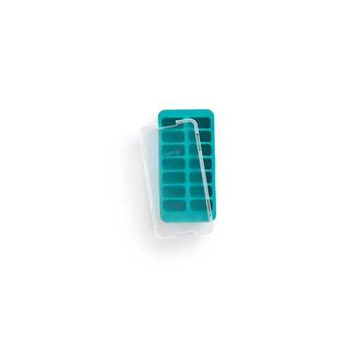 Lekue Rectangular Ice Cube Tray Turquoise