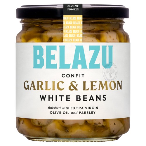 Belazu Lemon Confit Garlic White Beans (6x320g)