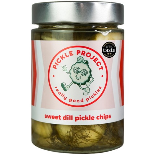 Pickle Project Sweet Dill Pickle Chips, 500g Pickle Project Sweet Dill Pickle Chips, 500g