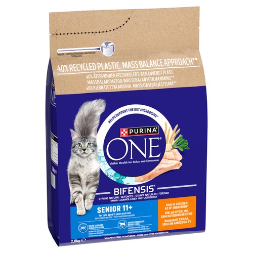 Purina One Senior 11+ Chicken Dry Cat Food