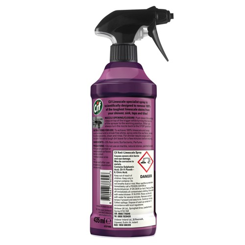 Cif Perfect Finish Specialist Cleaner Spray Limescale 