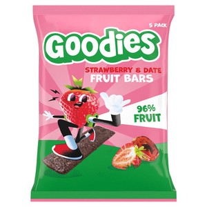 Goodies Date & Nut Fruit Bars Kids Snack Multipack