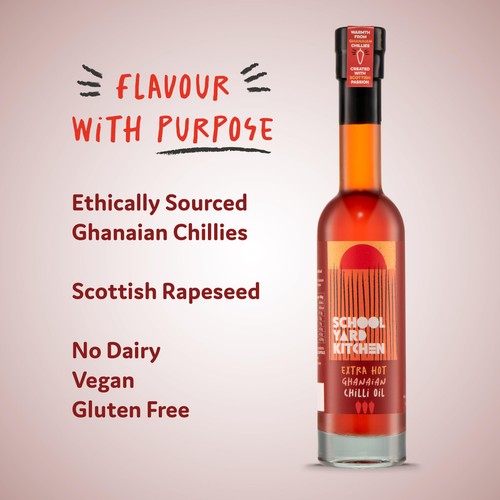 School Yard Kitchen Ghanaian Chilli Oil Extra Hot