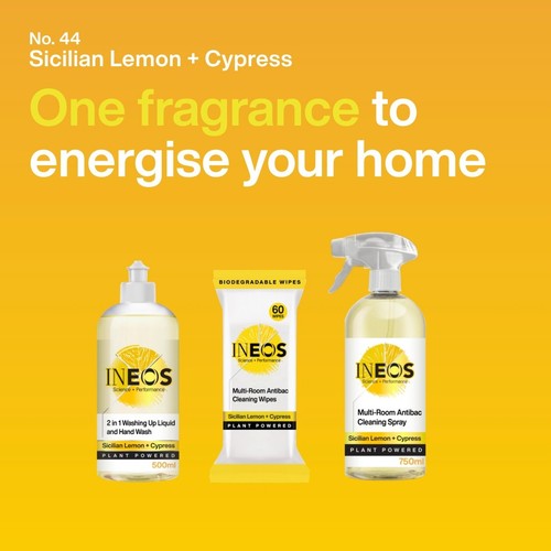 INEOS Antibac Multi-Room Spray Sicilian Lemon + Cypress