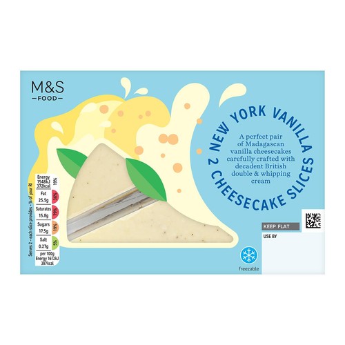 M&S New York Cheesecake Slices