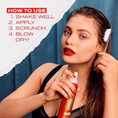 Wella Shockwaves Volume Mousse