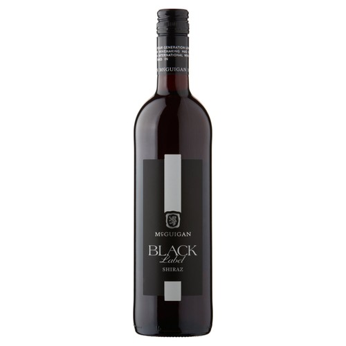 McGuigan Black Label Shiraz, 75cl