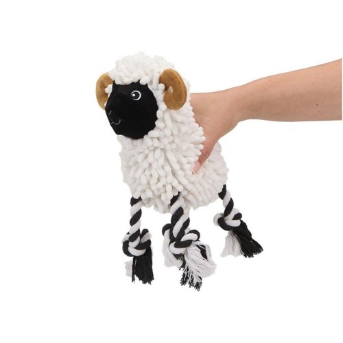 Petface Noodle Ram Plush Dog Toy