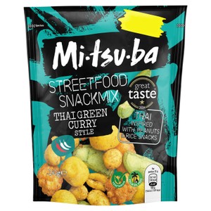 Mitsuba Thai Green Curry Street Food Snack Mix
