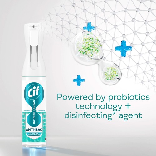 Cif Infinite Clean Anti-Bac All in One Cleaner Reload Lemon & Aloe Vera