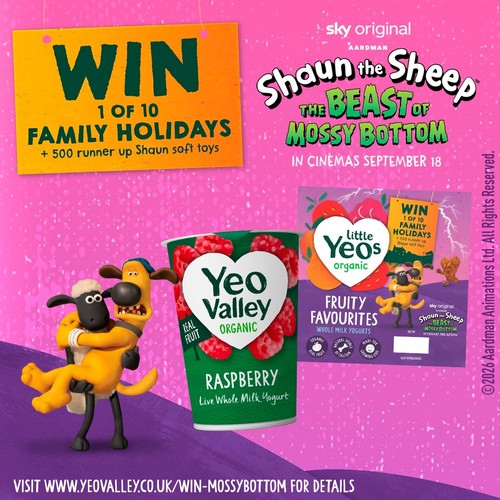 Yeo Valley Organic Raspberry Yoghurt