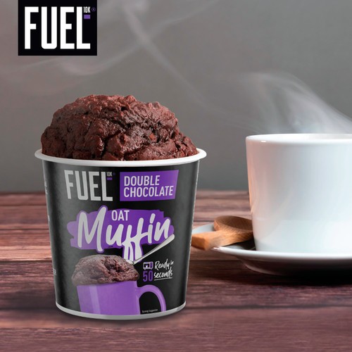 FUEL 10K Chocolate Oat Muffin Protein Snack Pot