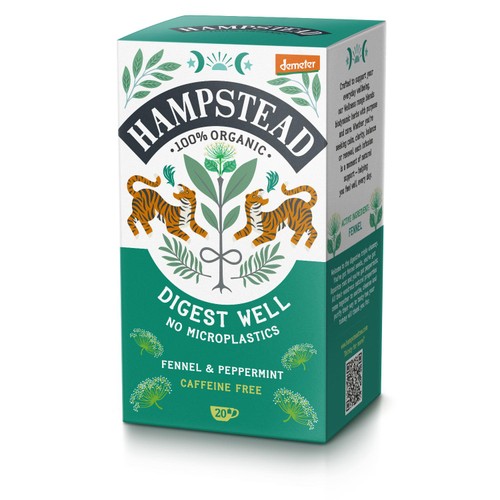 Hampstead Tea Digest Well tea bags 20's