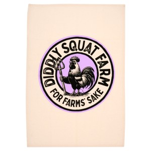 Diddly Squat Farm Cockerel Tea Towel