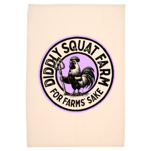 Diddly Squat Farm Cockerel Tea Towel