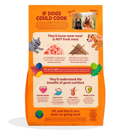 Edgard & Cooper Adult Gluten Free Fresh Chicken Small Kibble
